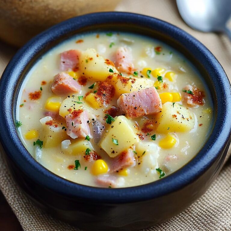 Ham And Potato Corn Chowder Recipe
