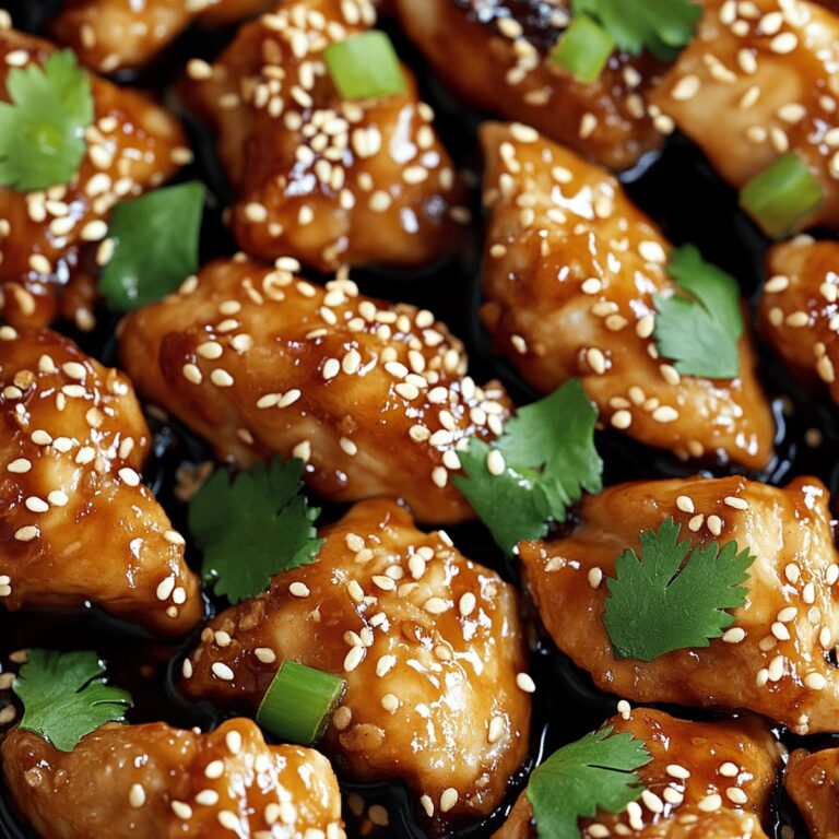 Easy Sesame Chicken Recipe