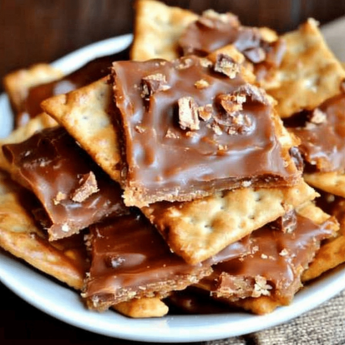 Crunchy Saltine Toffee Recipe