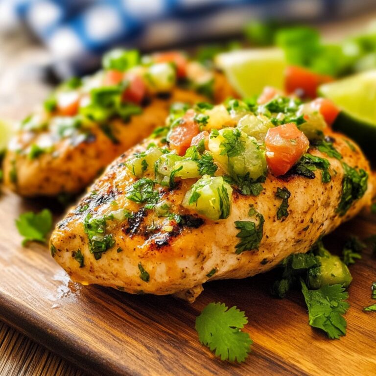 Cilantro Lime Grilled Chicken Recipe