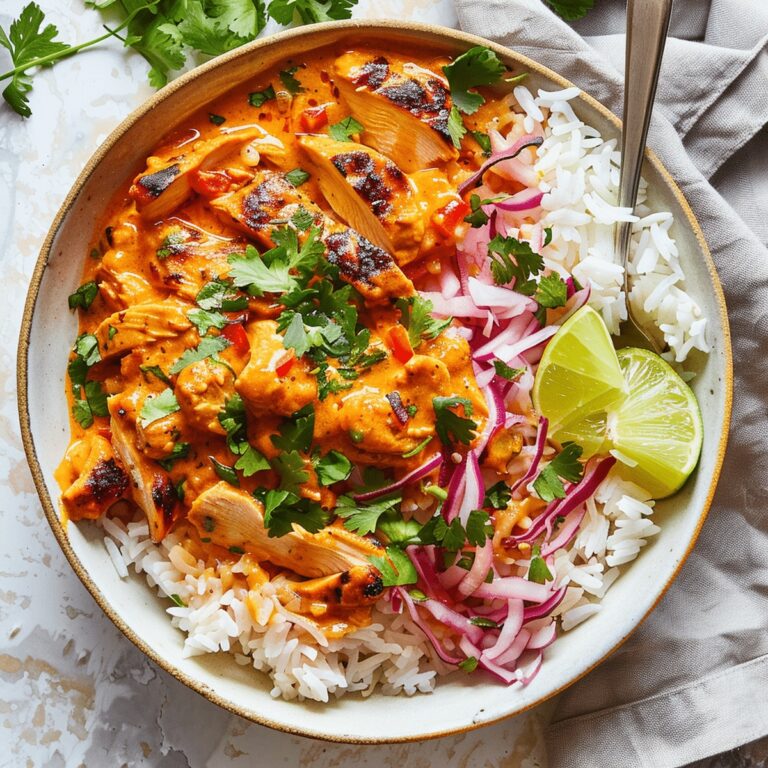Tropical Coconut Chicken Rice Bowl Recipe