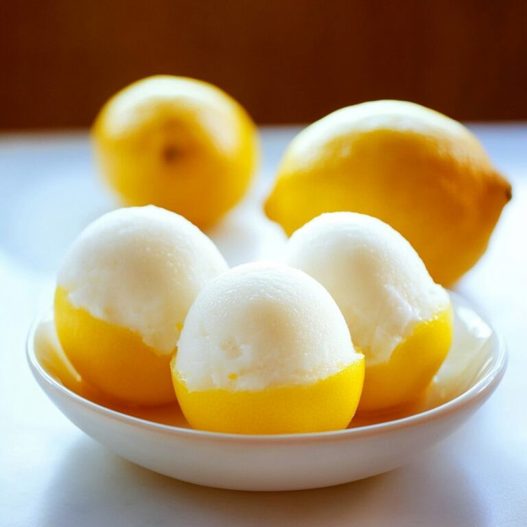 Lemon Sorbet Recipe