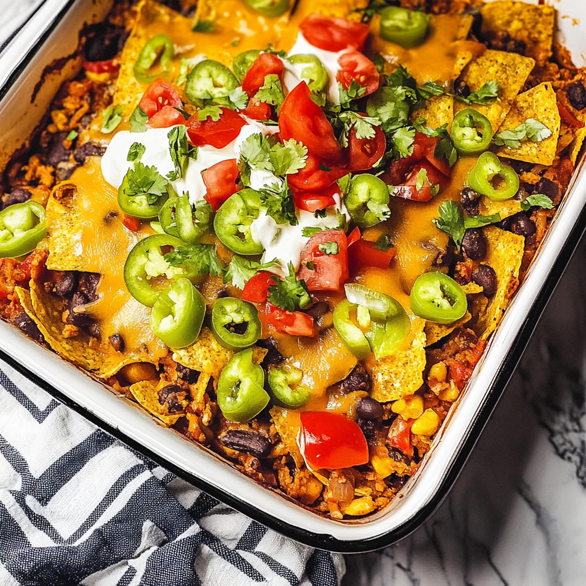 Walking Taco Casserole Recipe