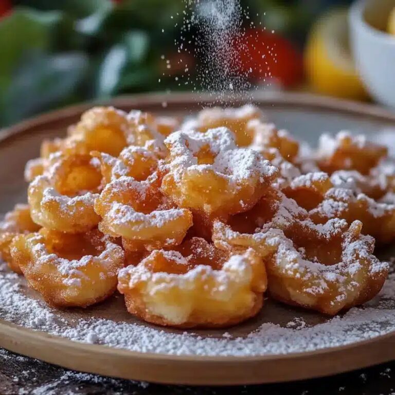 Crispy Funnel Cake Bites Recipe