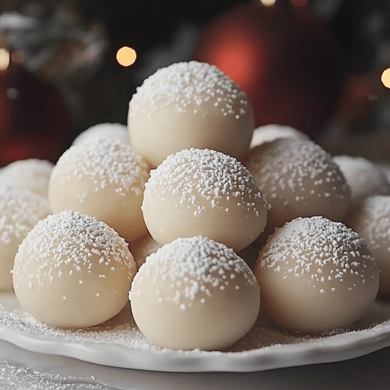 Decadent Eggnog Rum Balls Recipe