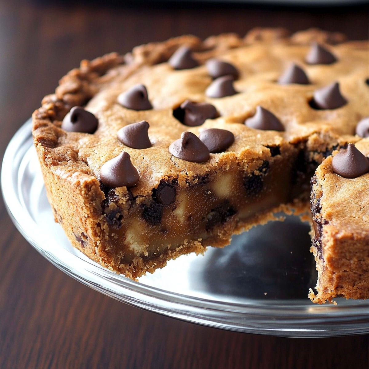 Deep Dish Cookie Pie Recipe