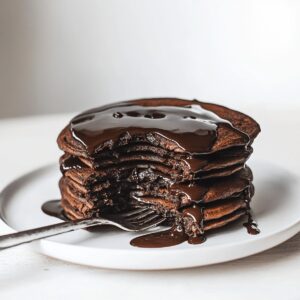 Fluffy Chocolate Pancakes Recipe