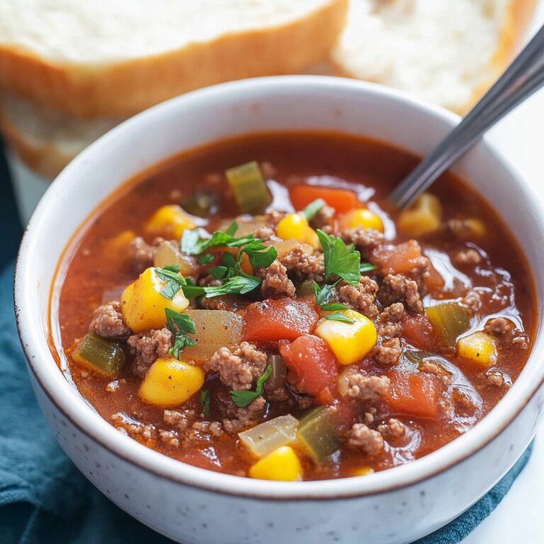 Hamburger Soup Recipe