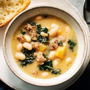 Sausage, Kale, And White Bean Soup Recipe
