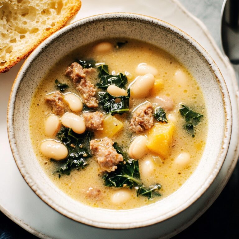 Sausage, Kale, And White Bean Soup Recipe