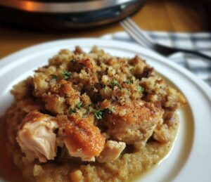 Hearty Slow Cooker Chicken And Stuffing Recipe