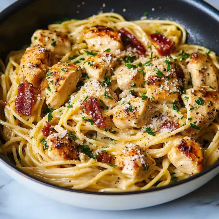 Creamy Chicken Carbonara Recipe