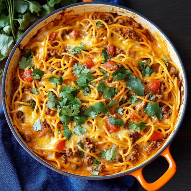 Mexican Spaghetti Casserole Recipe