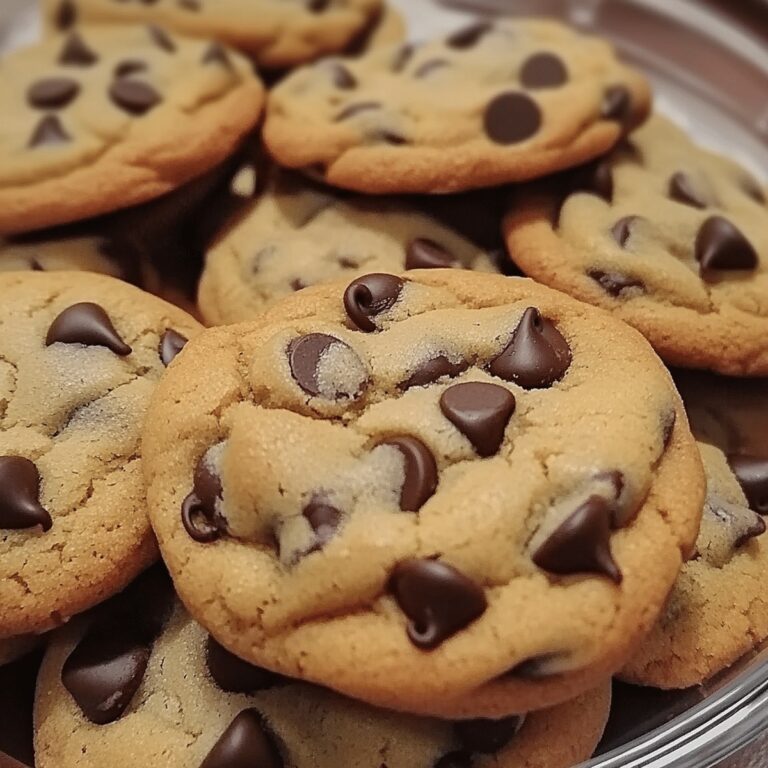 Gooey Chocolate Chip Cookies Recipe
