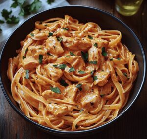 Cowboy Butter Chicken Linguine Recipe