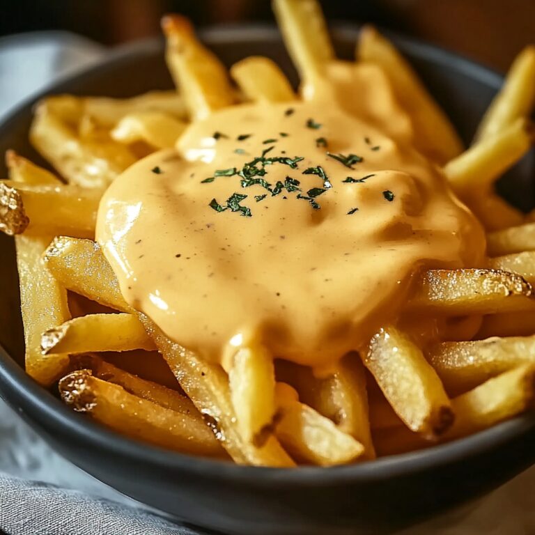 Dreamy Cheese Sauce For Fries Recipe