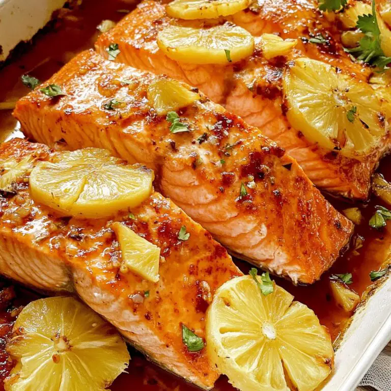 Baked Pineapple Salmon Recipe