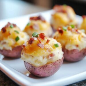Twice Baked Potato Bites Recipe