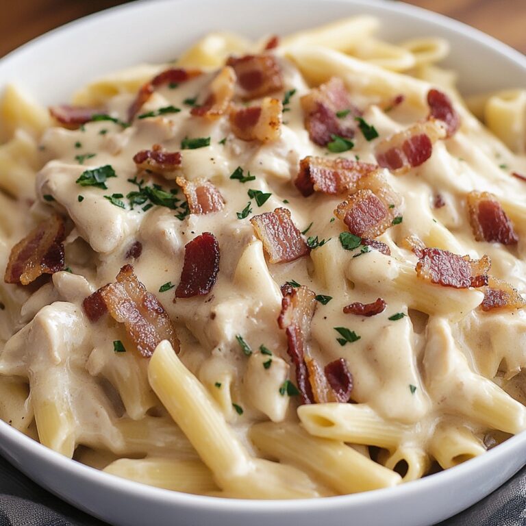Cream Cheese Bacon Chicken Pasta Recipe
