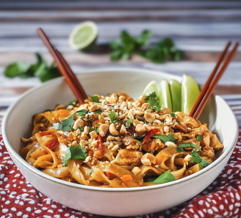 Tantalizing Spicy Chicken Pad Thai Recipe