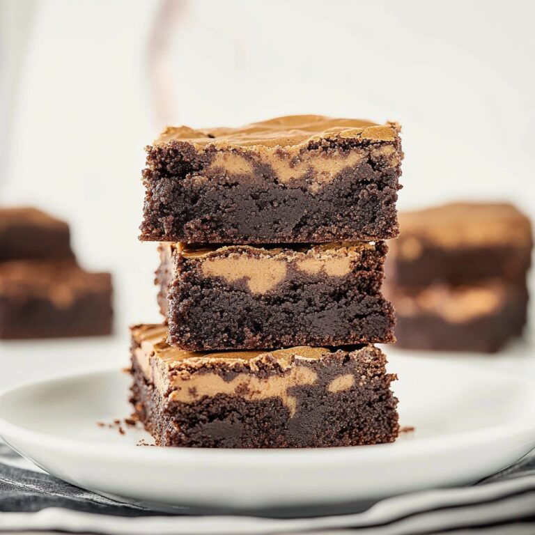 Peanut Butter Brownies Recipe