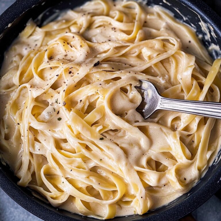 One Pan Fettuccine Alfredo Recipe