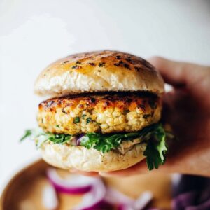 Crispy Cauliflower Burgers Recipe