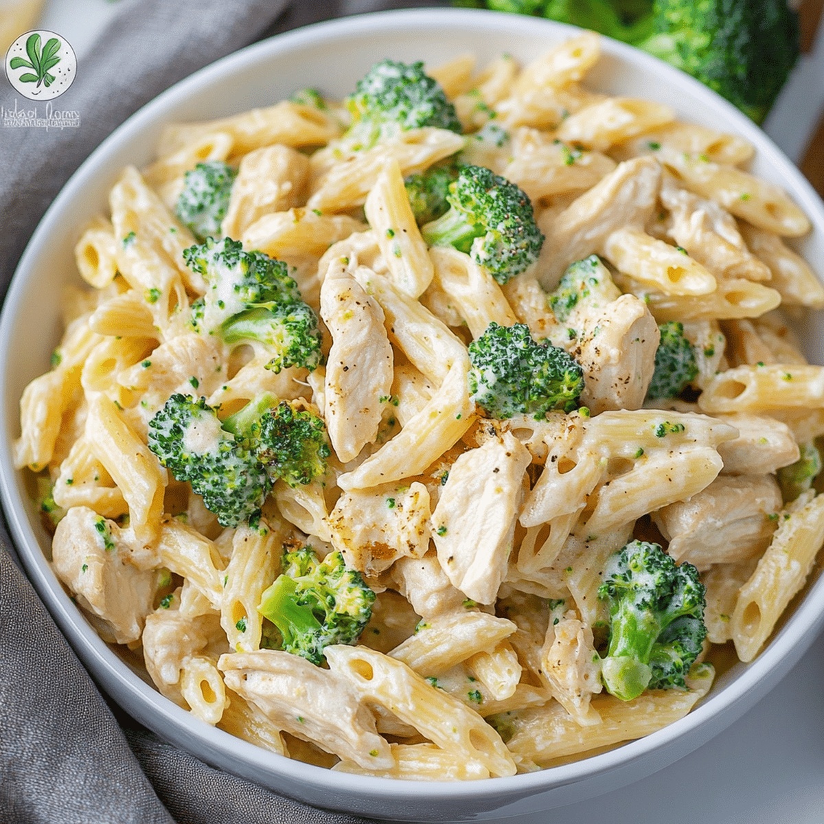 Cheesy Homemade Chicken And Broccoli Pasta Recipe