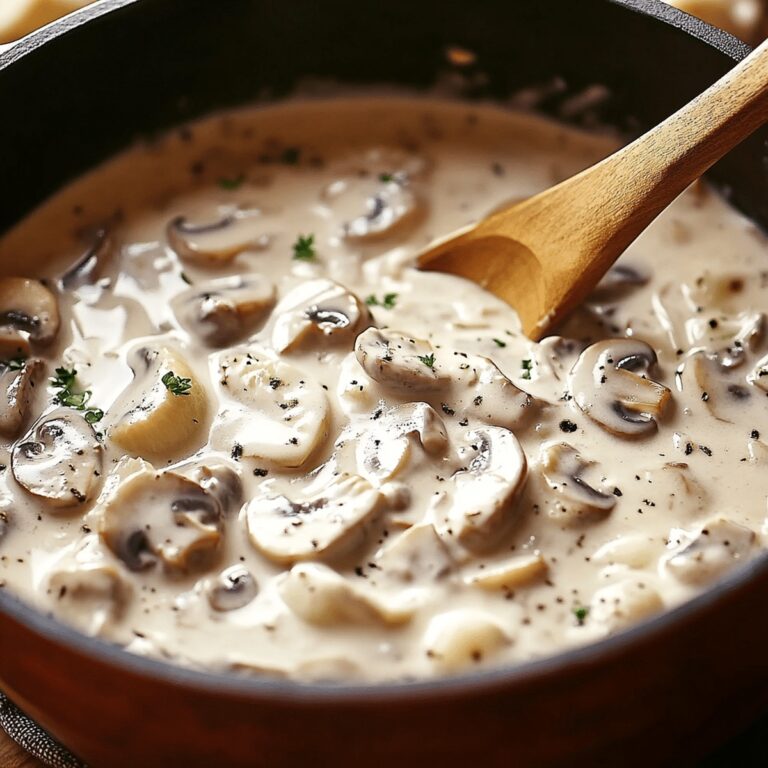 Velvety Mushroom Delight Recipe