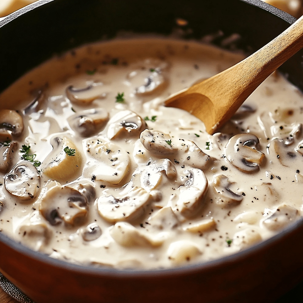 Velvety Mushroom Delight Recipe
