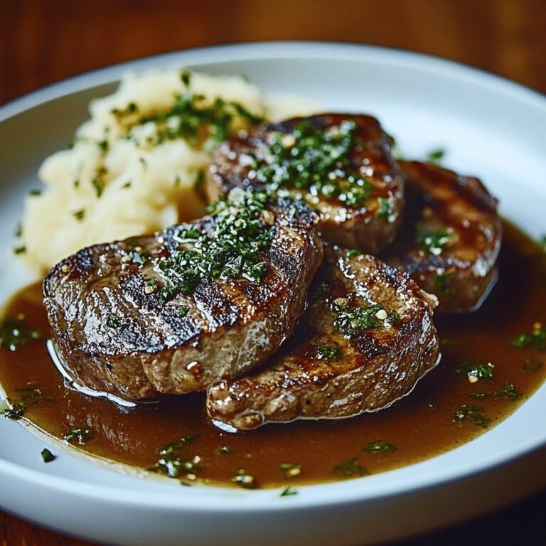 Succulent Garlic Butter Ribeye Bliss Recipe