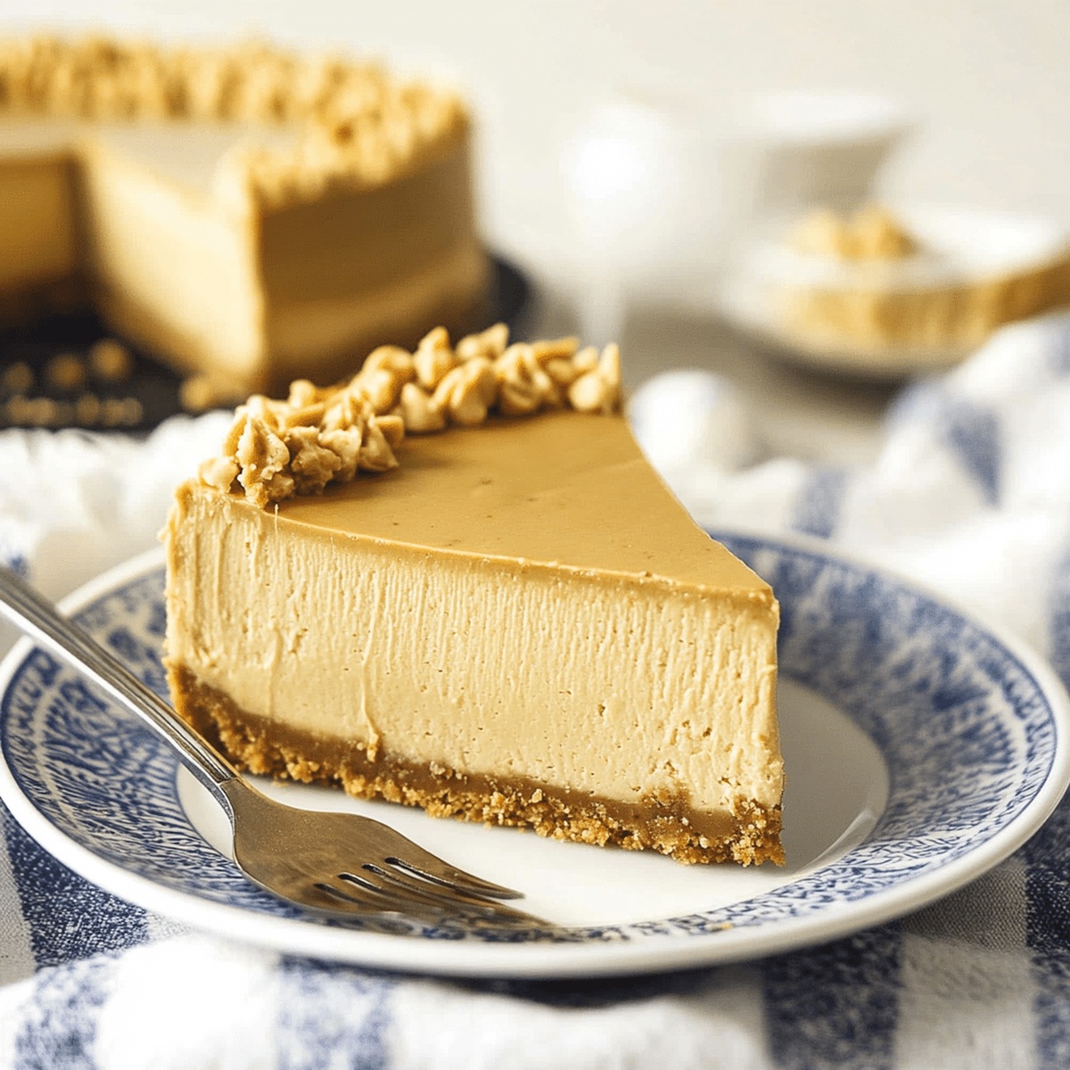 Silky Peanut Butter Cheesecake Recipe