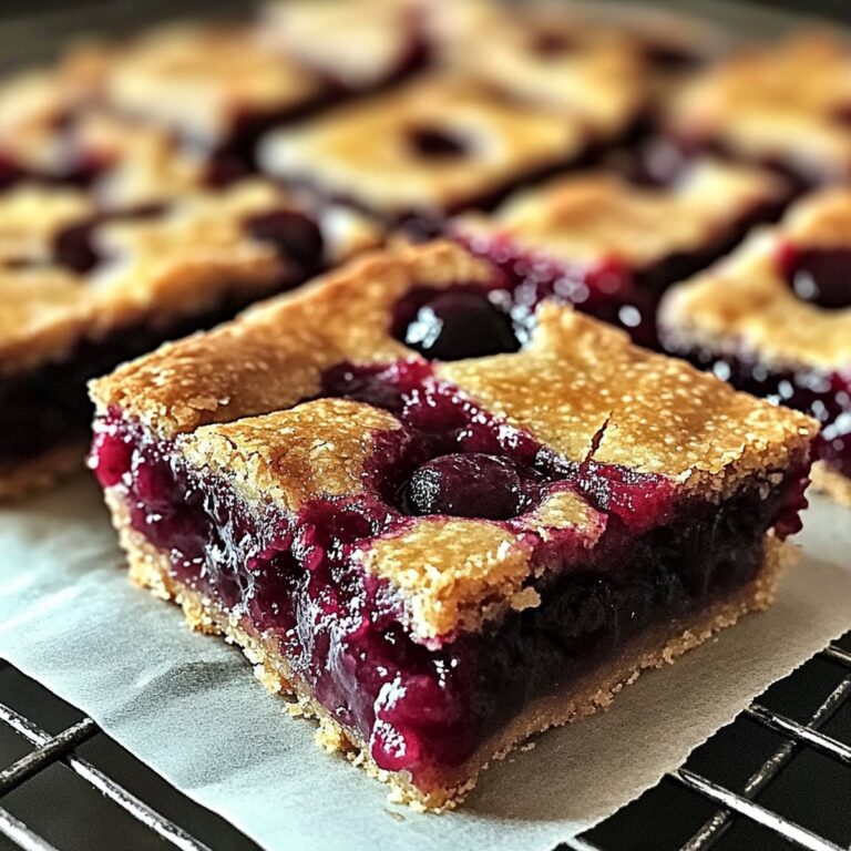 Cherry Pie Bars Recipe