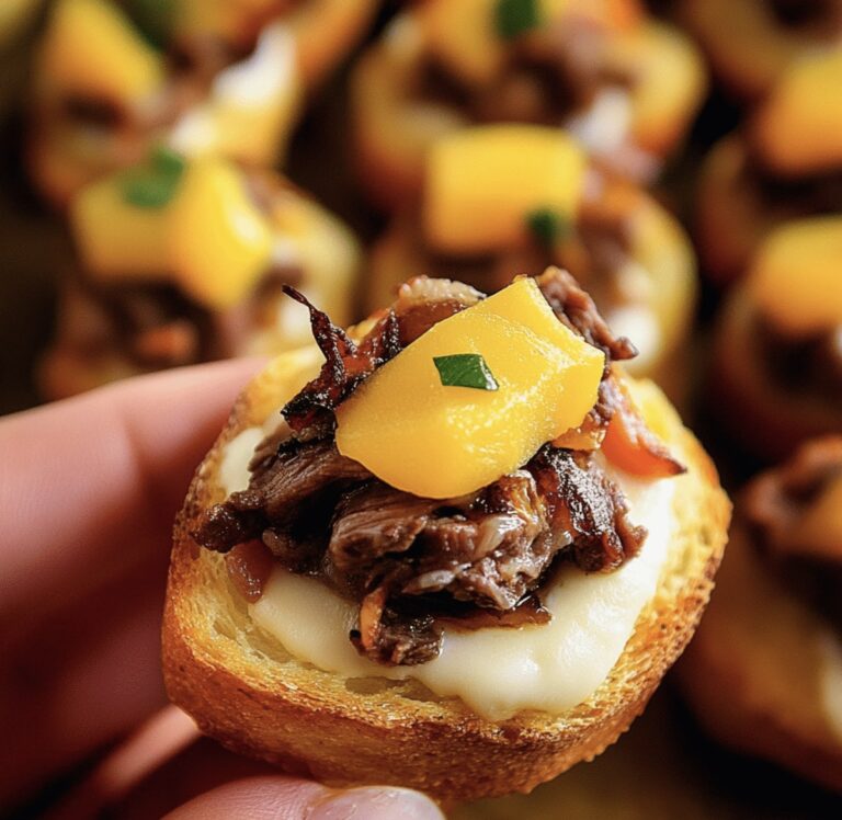 Italian Beef Crostini Recipe
