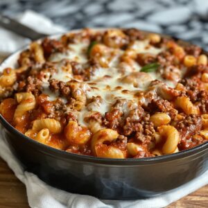 Saucy Beefaroni Recipe