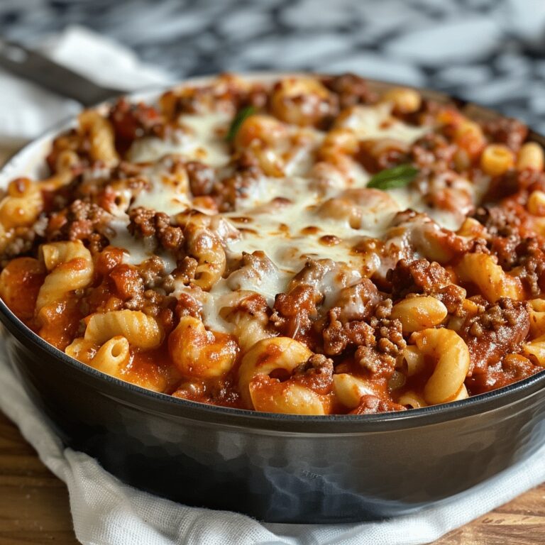 Saucy Beefaroni Recipe