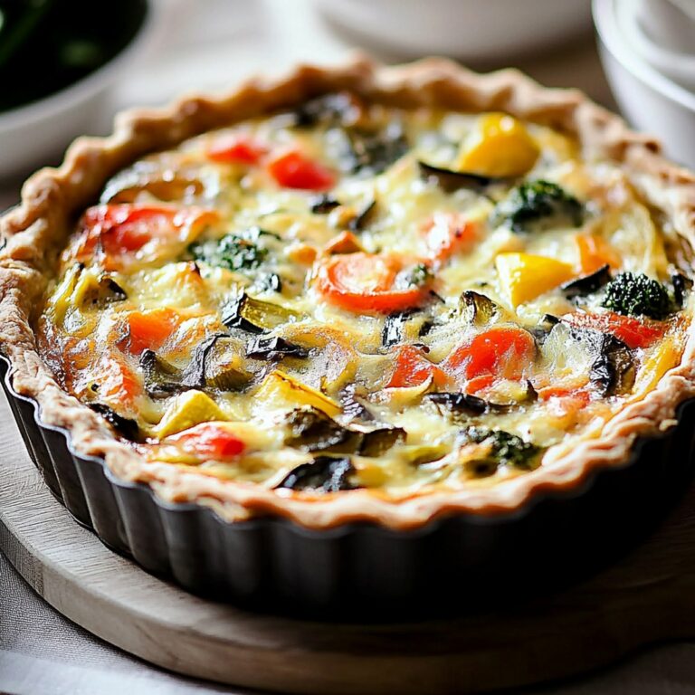 Hearty Vegetable Quiche Recipe