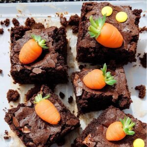 Carrot Patch Brownies Recipe
