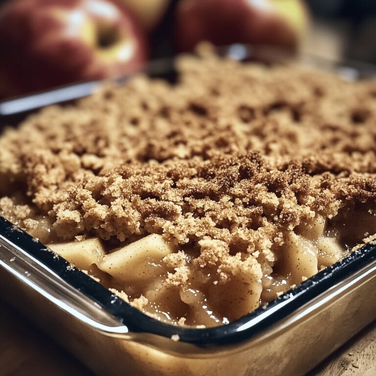 Rustic Cinnamon Apple Crisp Recipe