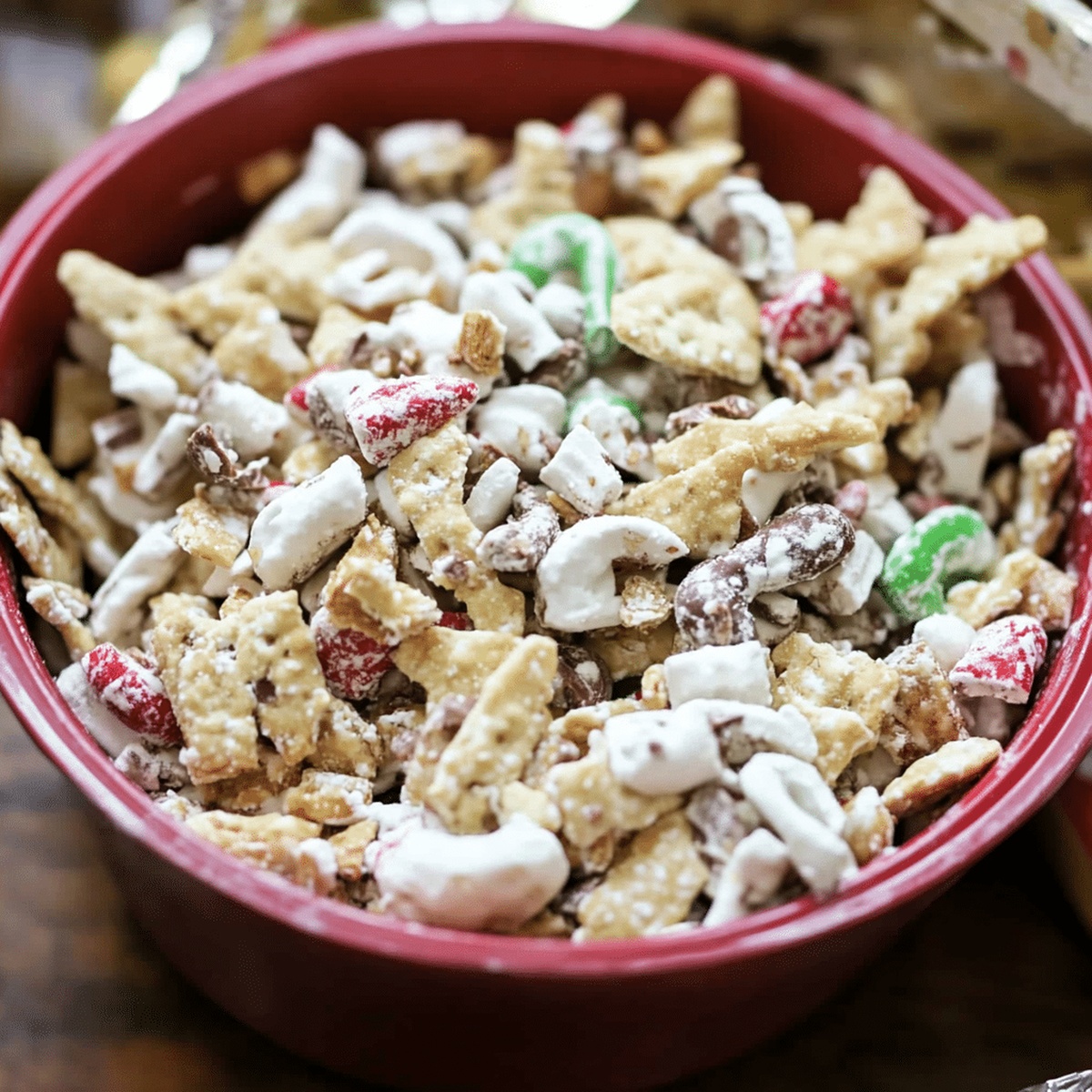 Addictive White Chocolate Trash Snack Mix Recipe