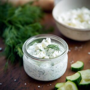 Creamy Feta And Dill Dressing Recipe