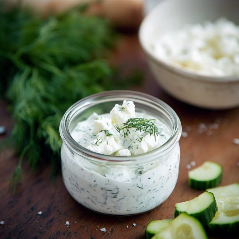 Creamy Feta And Dill Dressing Recipe