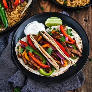 Portobello Vegan Fajitas Recipe