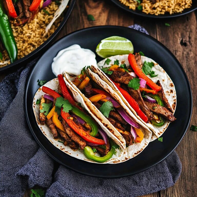 Portobello Vegan Fajitas Recipe