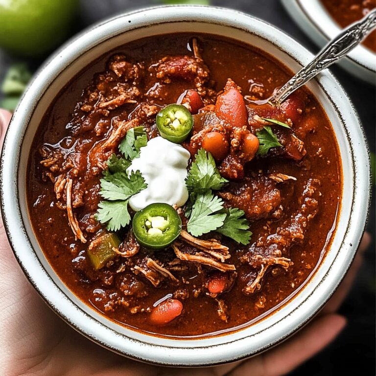 Smoked Pulled Pork Chili Recipe