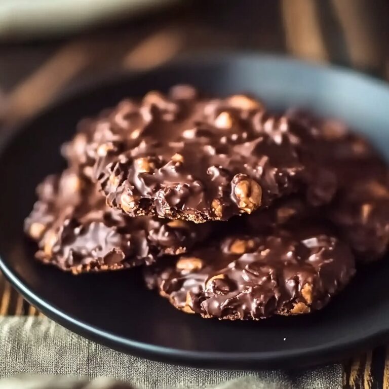 Sinful Chocolate No-Bake Cookies With Peanut Butter Recipe