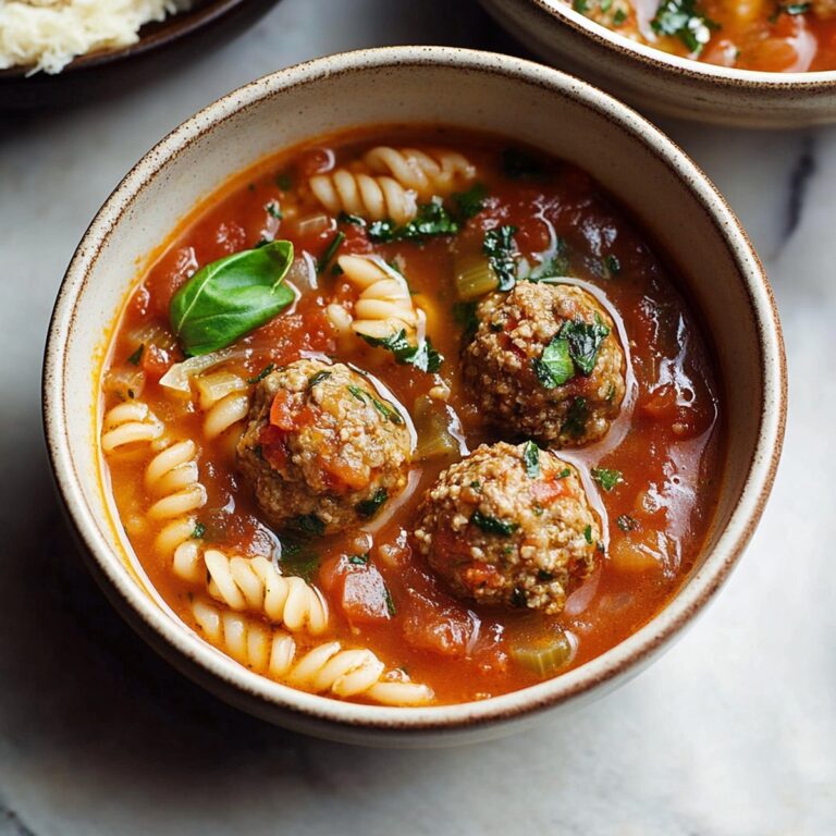 Italian Meatball Soup Recipe
