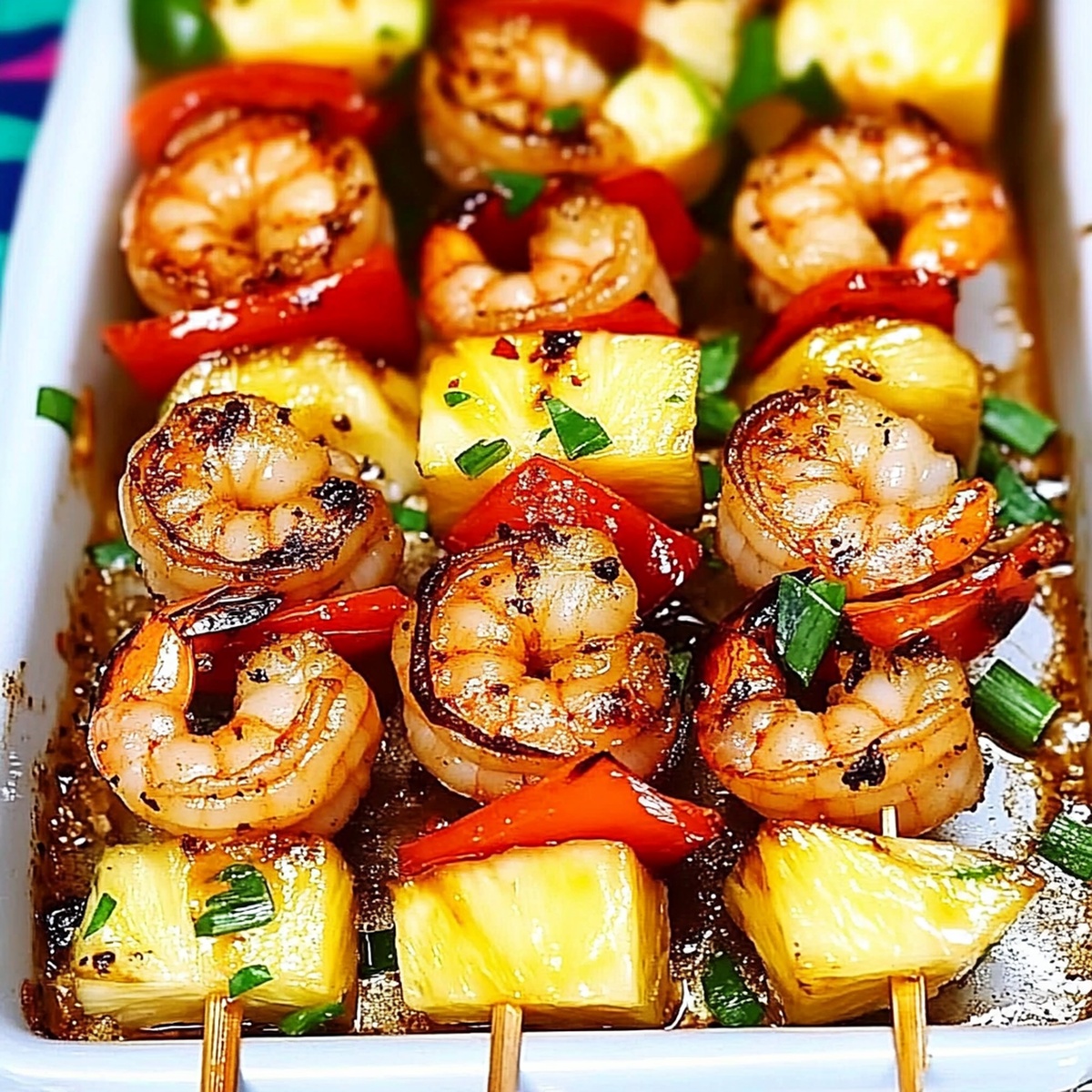 Tantalizing Shrimp Pineapple Skewers Recipe