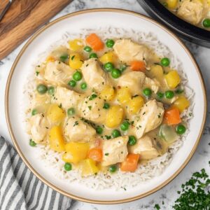 Crustless Chicken Pot Pie Recipe