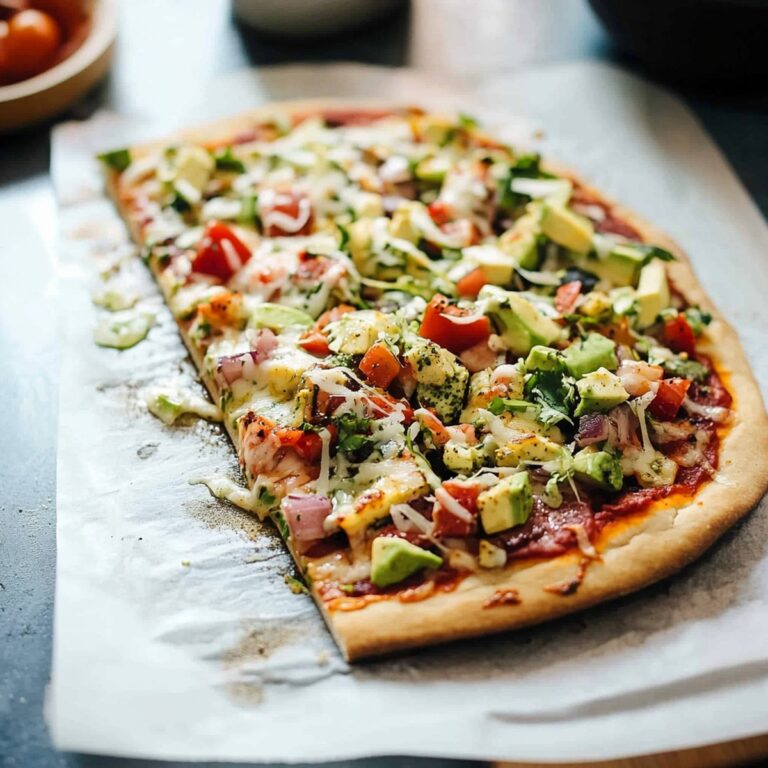 Crispy Chopped Salad Pizza Recipe